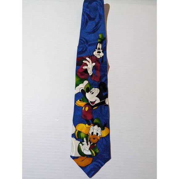 Vintage Mickey Unlimited Disney Mickey & Friends Mens Necktie from sears NWT - Picture 1 of 3